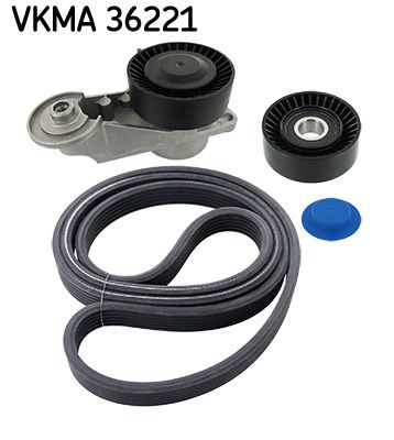 SKF VKMA 36221 V-Ribbed Belt Set