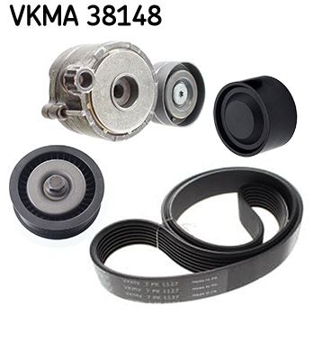 SKF VKMA 38148 V-Ribbed Belt Set