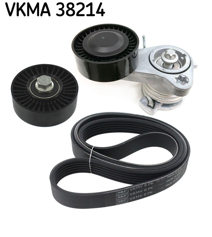 SKF VKMA 38214 V-Ribbed Belt Set