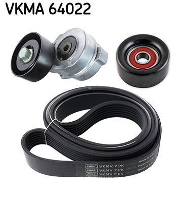 SKF VKMA 64022 V-Ribbed Belt Set