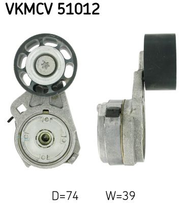 SKF VKMCV 51012 Belt Tensioner, V-ribbed belt
