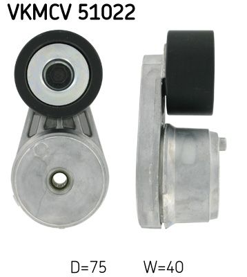 SKF VKMCV 51022 Belt Tensioner, V-ribbed belt