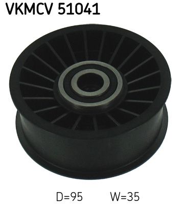 SKF VKMCV 51041 Deflection/Guide Pulley, V-ribbed belt