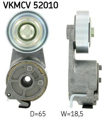 Belt Tensioner, V-ribbed belt SKF VKMCV 52010