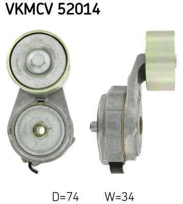 Belt Tensioner, V-ribbed belt SKF VKMCV 52014