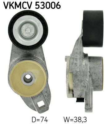 SKF VKMCV 53006 Belt Tensioner, V-ribbed belt