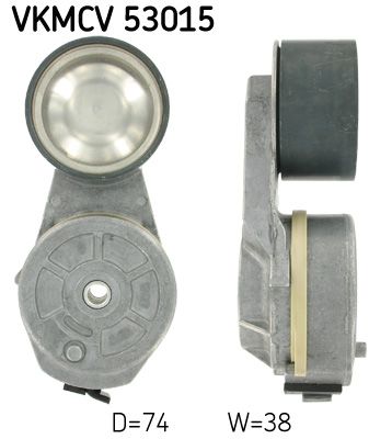 SKF VKMCV 53015 Belt Tensioner, V-ribbed belt