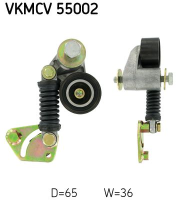 Belt Tensioner, V-ribbed belt SKF VKMCV 55002