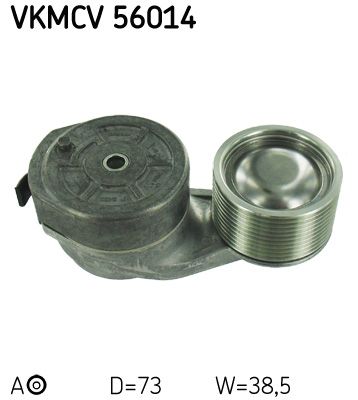Belt Tensioner, V-ribbed belt SKF VKMCV 56014