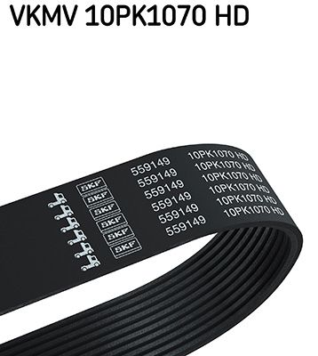 V-Ribbed Belt SKF VKMV 10PK1070 HD