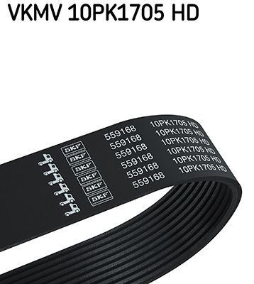 V-Ribbed Belt SKF VKMV 10PK1705 HD