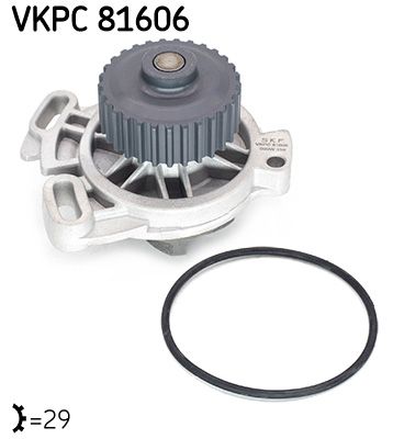 SKF VKPC 81606 Water Pump, engine cooling