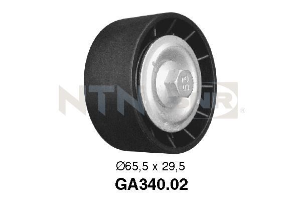 SNR GA340.02 Deflection/Guide Pulley, V-ribbed belt