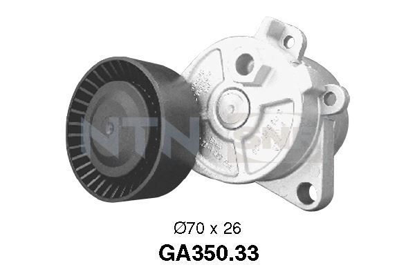 SNR GA350.33 Tensioner Pulley, V-ribbed belt
