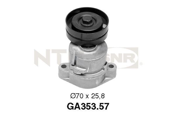 SNR GA353.57 Tensioner Pulley, V-ribbed belt