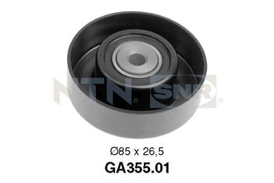 Deflection/Guide Pulley, V-ribbed belt SNR GA355.01