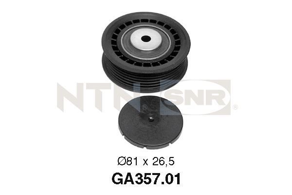 SNR GA357.01 Tensioner Pulley, V-ribbed belt
