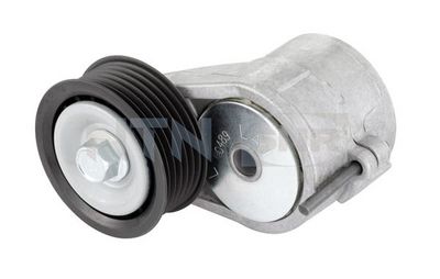 Tensioner Pulley, V-ribbed belt SNR GA357.54