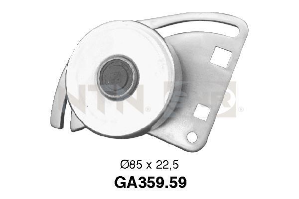 SNR GA359.59 Tensioner Pulley, V-ribbed belt
