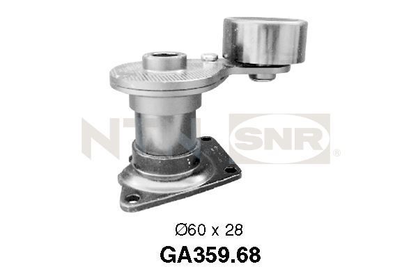 SNR GA359.68 Tensioner Pulley, V-ribbed belt
