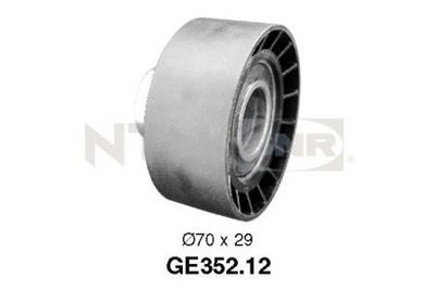 Deflection Pulley/Guide Pulley, timing belt SNR GE352.12