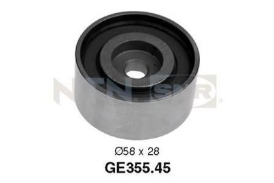 Deflection Pulley/Guide Pulley, timing belt SNR GE355.45