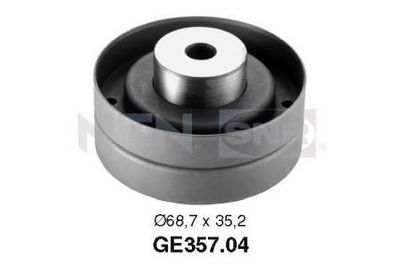 Deflection Pulley/Guide Pulley, timing belt SNR GE357.04