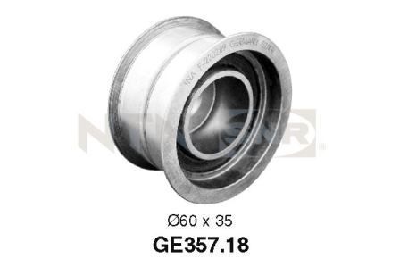 SNR GE357.18 Deflection Pulley/Guide Pulley, timing belt
