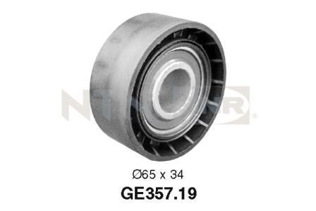 SNR GE357.19 Deflection Pulley/Guide Pulley, timing belt