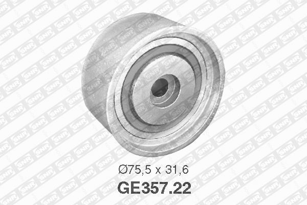 SNR GE357.22 Deflection Pulley/Guide Pulley, timing belt