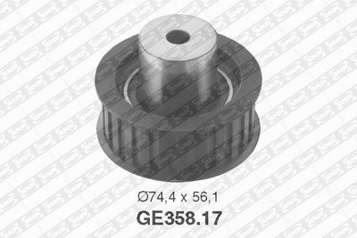 Deflection Pulley/Guide Pulley, timing belt SNR GE358.17