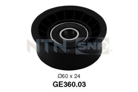 SNR GE360.03 Deflection Pulley/Guide Pulley, timing belt