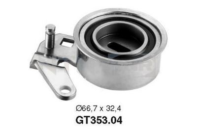 Tensioner Pulley, timing belt SNR GT353.04