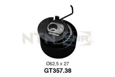 Tensioner Pulley, timing belt SNR GT357.38