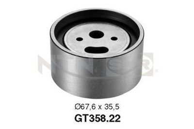 Tensioner Pulley, timing belt SNR GT358.22