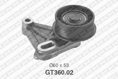 Tensioner Pulley, timing belt SNR GT360.02