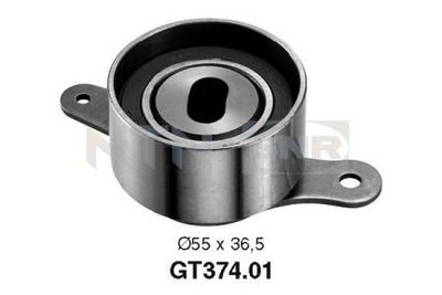 Tensioner Pulley, timing belt SNR GT374.01