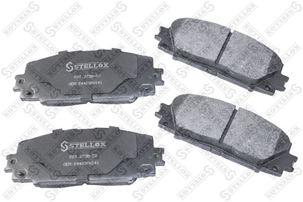 STELLOX 000 273B-SX Brake Pad Set, disc brake