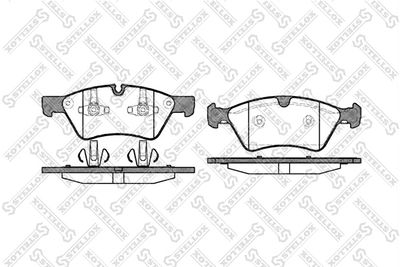 Brake Pad Set, disc brake STELLOX 1190 000-SX