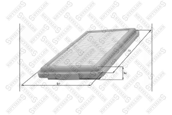 STELLOX 71-01286-SX Air Filter