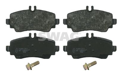 Brake Pad Set, disc brake SWAG 10 91 6373