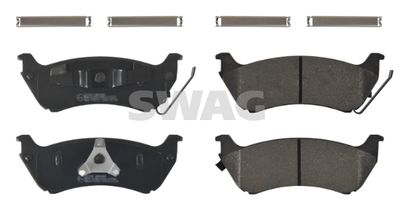 Brake Pad Set, disc brake SWAG 10 91 6769