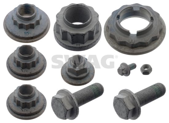 SWAG 10 94 7930 Mounting and Bolting Kit, control/trailing arm