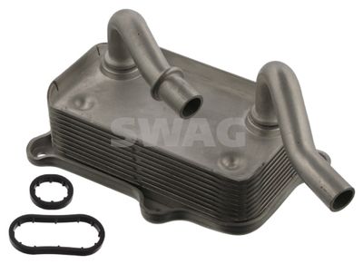 Oil Cooler, engine oil SWAG 10 94 9404