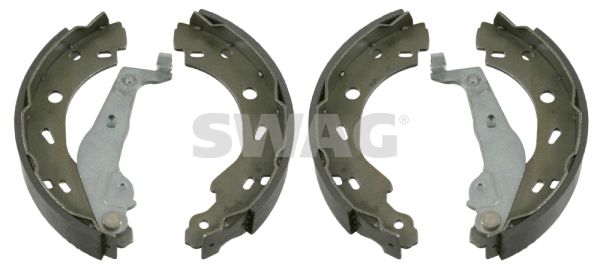 SWAG 12 92 3106 Brake Shoe Set, parking brake