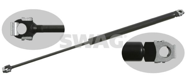 SWAG 20 51 0020 Gas Spring, bonnet