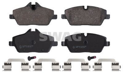 Brake Pad Set, disc brake SWAG 20 91 6559
