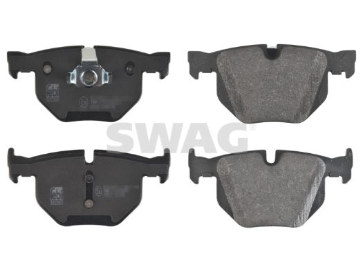 SWAG 20 91 6633 Brake Pad Set, disc brake