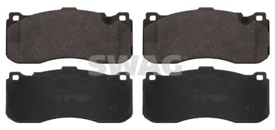 Brake Pad Set, disc brake SWAG 20 91 6757