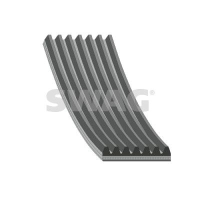 V-Ribbed Belt SWAG 20 92 9031